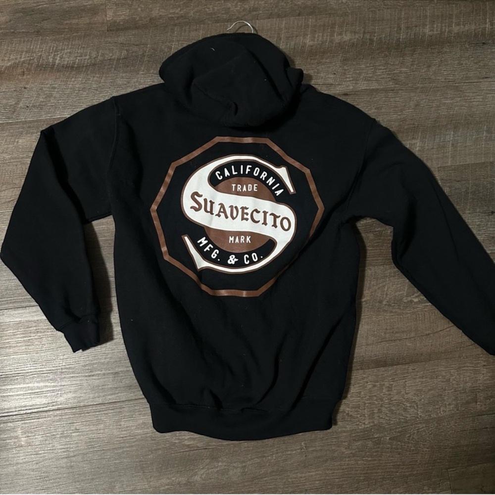 Black Logo Hoodie - Men's Pullover Sweatshirt